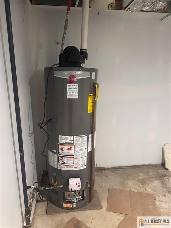 utilities with gas water heater