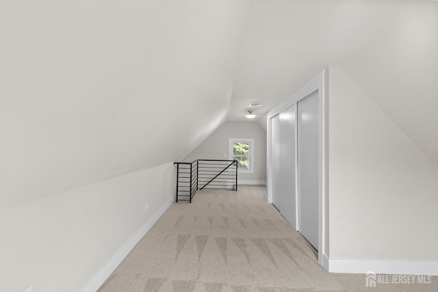 251 Church St, South Amboy, NJ 08879 - additional living space featuring lofted ceiling and carpet floors