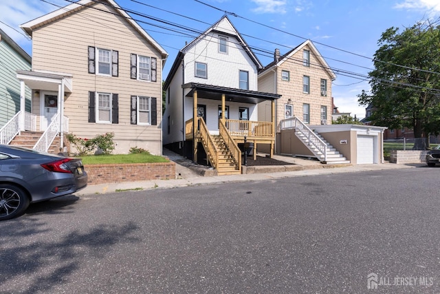 251 Church St, South Amboy, NJ 08879 - view of front of home featuring stairs and a porch