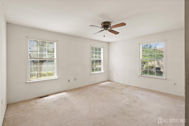 153 Concordia Cir Unit D, Monroe, NJ 08831 - carpeted spare room with healthy amount of natural light and ceiling fan