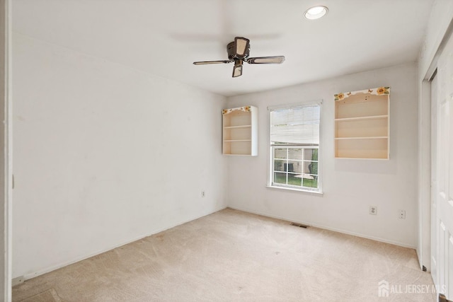 153 Concordia Cir Unit D, Monroe, NJ 08831 - spare room with carpet floors and a ceiling fan