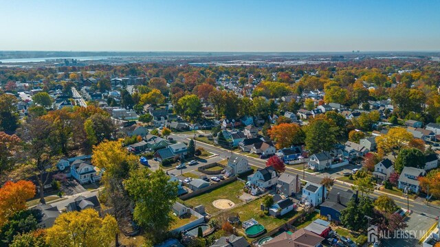 bird's eye view featuring a residential view