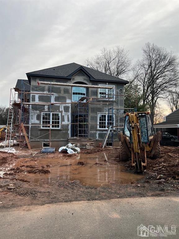 property under construction with a sunroom