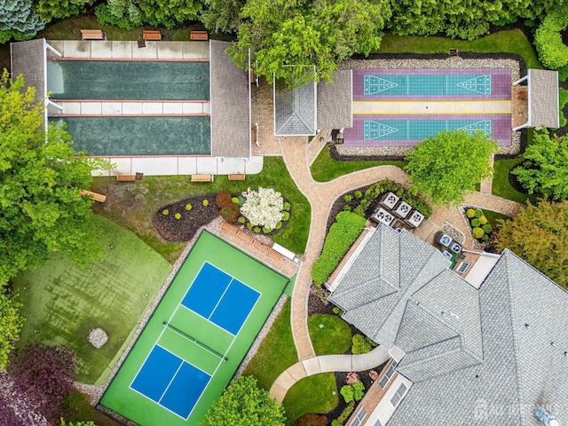 bird's eye view