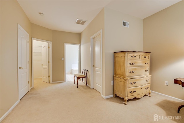 249 Spring Meadow Way, Monroe, NJ 08831 - sitting room with light colored carpet and baseboards