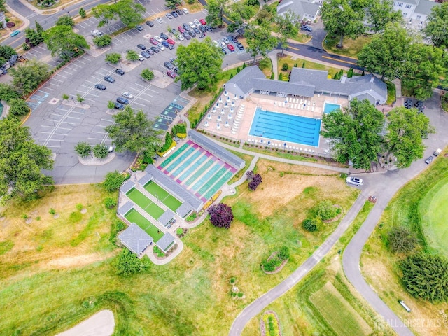 aerial view