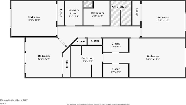 97 Osprey Dr, Old Bridge, NJ 08857 - view of home floor plan