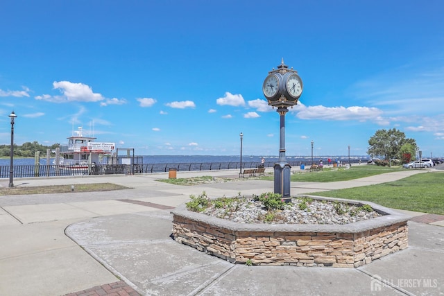 309 1st St, Keyport, NJ 07735 - view of property's community with a water view