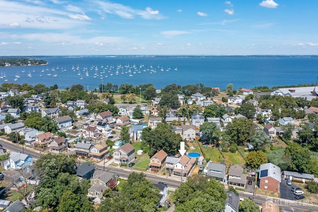 309 1st St, Keyport, NJ 07735 - aerial view of property's location featuring nearby suburban area and a nearby body of water
