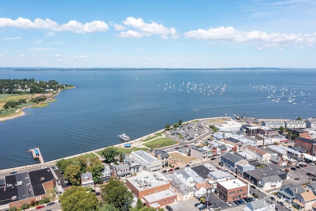 309 1st St, Keyport, NJ 07735 - aerial view of a nearby body of water