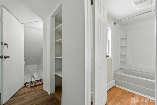 309 1st St, Keyport, NJ 07735 - corridor featuring light wood finished floors