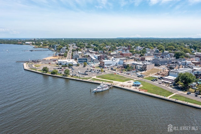 309 1st St, Keyport, NJ 07735 - aerial view of a large body of water