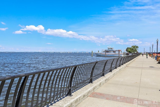 309 1st St, Keyport, NJ 07735 - view of property's community with a water view