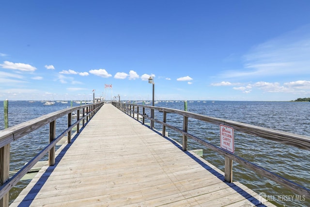 309 1st St, Keyport, NJ 07735 - dock with a water view
