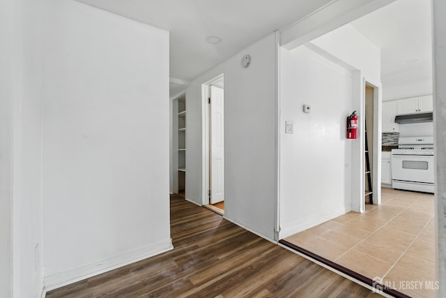 309 1st St, Keyport, NJ 07735 - empty room featuring wood finished floors