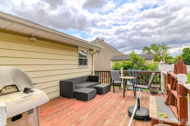 2 Bradley Dr, Edison, NJ 08817 - deck featuring an outdoor living space