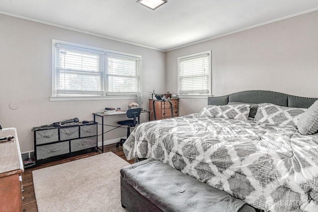 2 Bradley Dr, Edison, NJ 08817 - bedroom with wood finished floors and crown molding