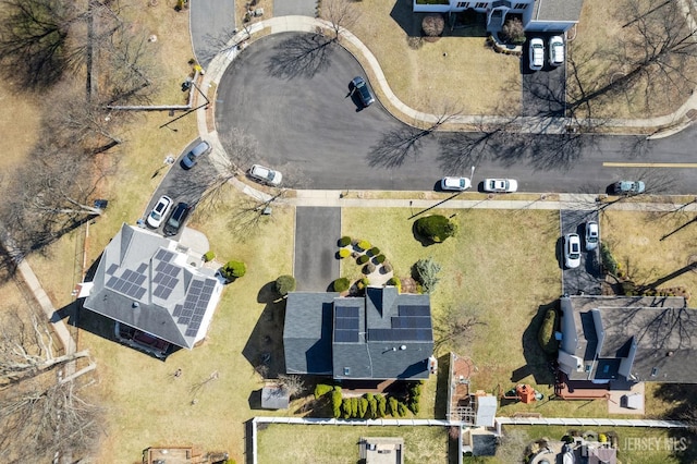 drone / aerial view