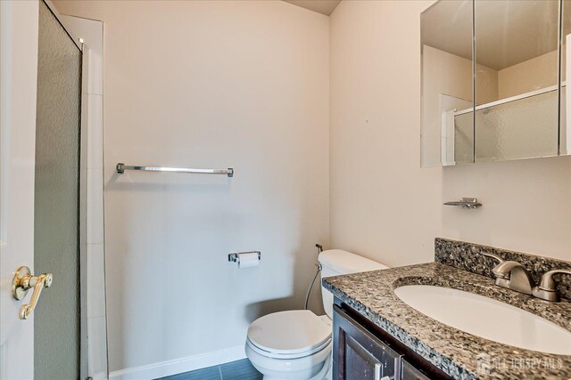 223 Edison Glen Ter, Edison, NJ 08837 - full bath featuring vanity and a shower with shower door