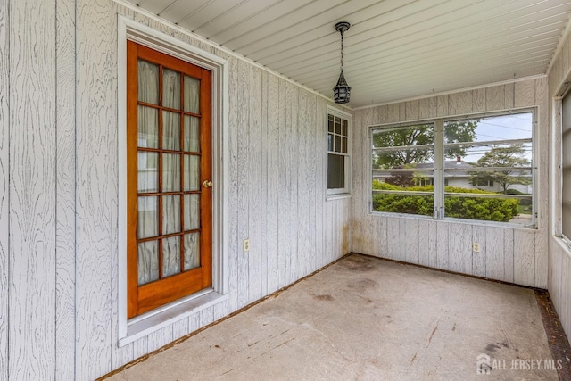 125 Deerfield Rd, Sayreville, NJ 08872 - view of unfurnished sunroom