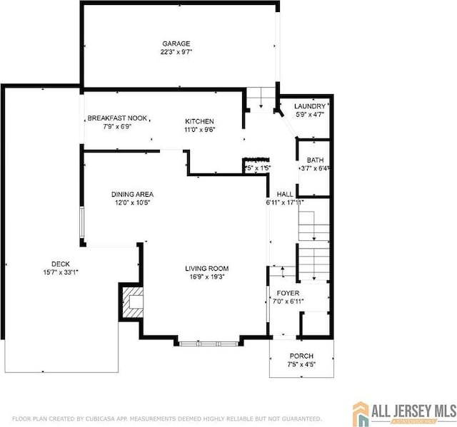 96 Riverbend Dr, North Brunswick, NJ 08902 - room layout