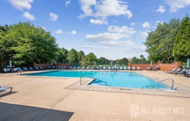 4108 Dilts Ln, Bridgewater, NJ 08807 - community pool with a patio