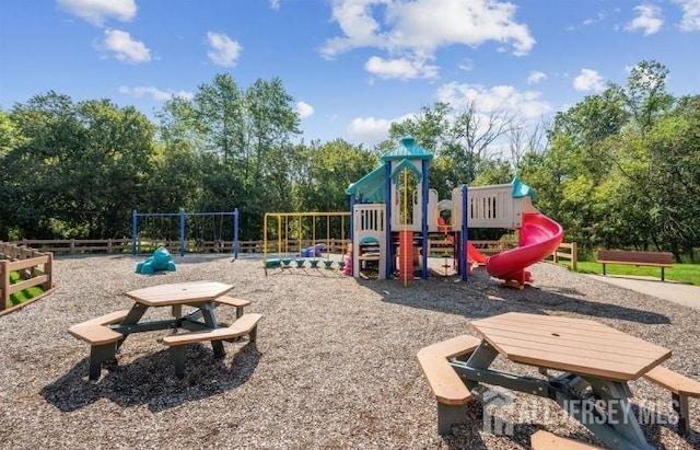 4108 Dilts Ln, Bridgewater, NJ 08807 - community jungle gym featuring view of scattered trees