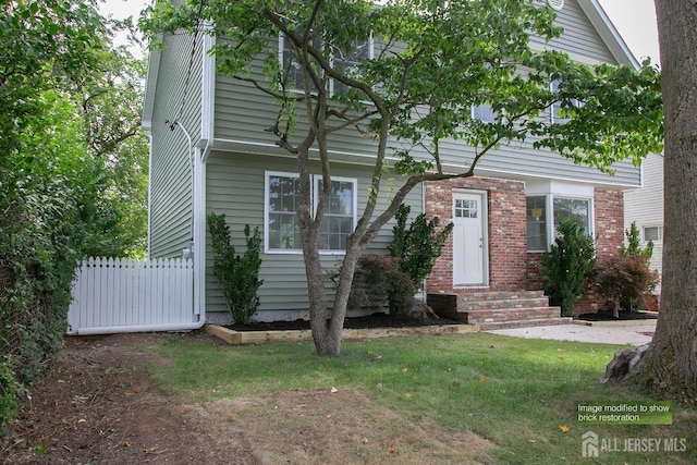 15 Bradley Dr, Edison, NJ 08817 - view of front of property with entry steps and brick siding