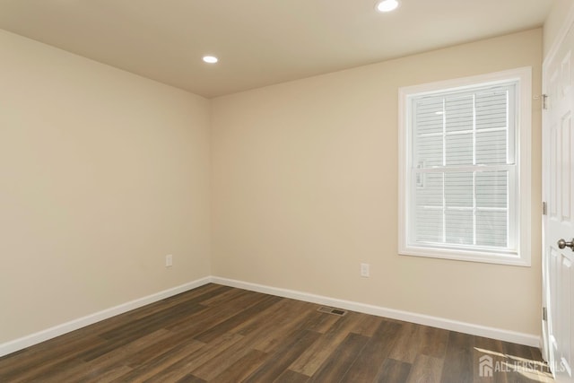 15 Bradley Dr, Edison, NJ 08817 - spare room featuring dark wood finished floors and recessed lighting