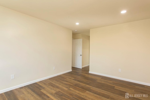 15 Bradley Dr, Edison, NJ 08817 - unfurnished room featuring recessed lighting and dark wood finished floors