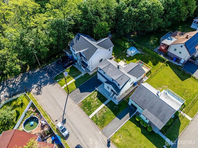 5 Alvin Ct, Menlo Park Terrace, NJ 08840 - aerial view of residential area