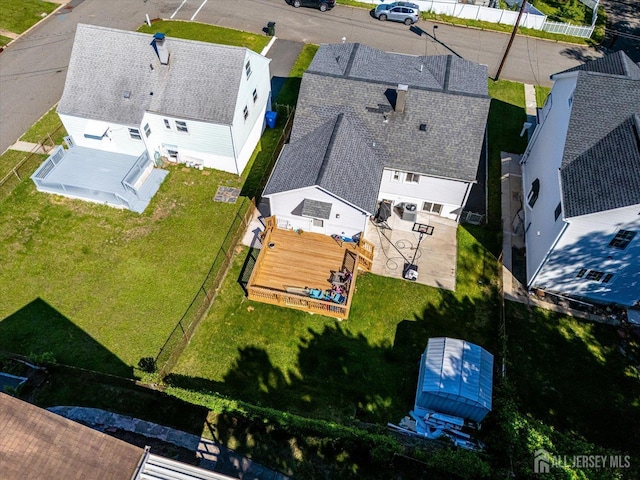 5 Alvin Ct, Menlo Park Terrace, NJ 08840 - aerial view of residential area