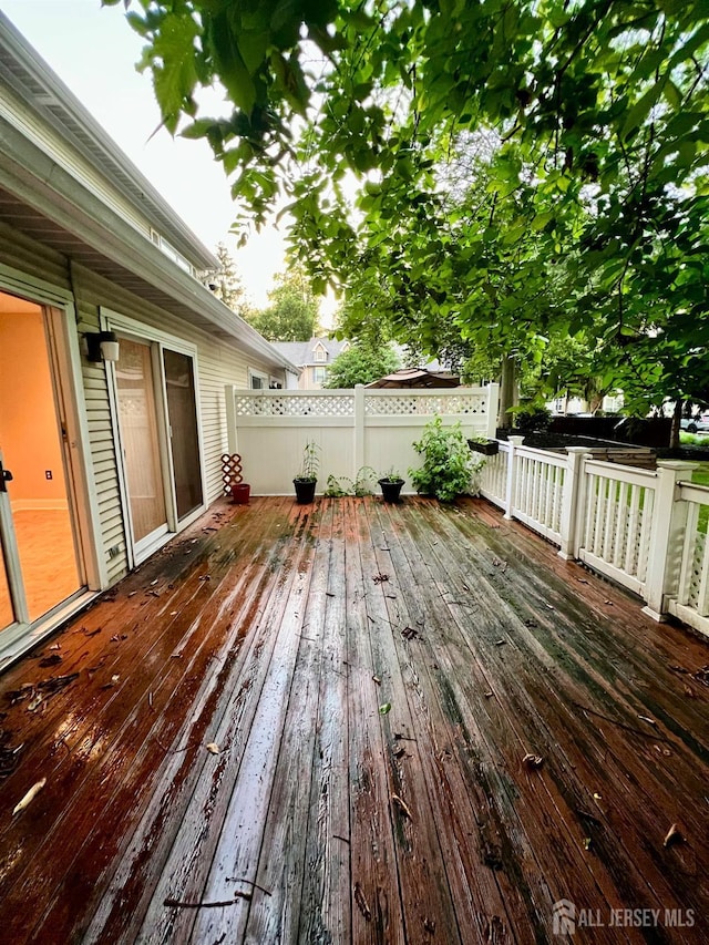 37 Albury Way N, Brunswick, NJ 08902 - view of wooden terrace