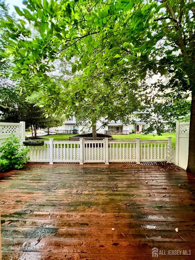 37 Albury Way N, Brunswick, NJ 08902 - view of wooden terrace