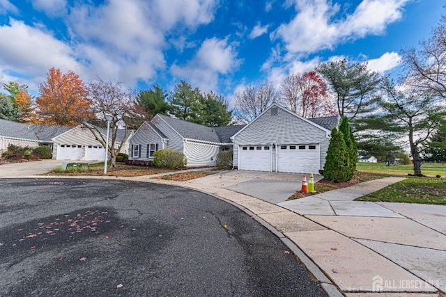 ranch-style house with a garage