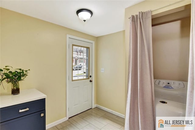 27 Laurel St, South Amboy, NJ 08879 - foyer featuring baseboards