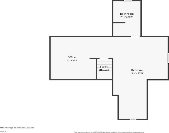 118 Cambridge Rd, Westfield, NJ 07090 - property floor plan