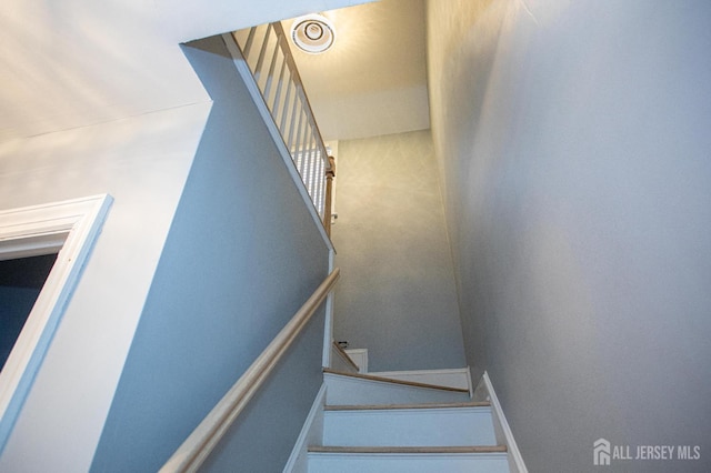 719 Charles St, South Amboy, NJ 08879 - stairway with baseboards