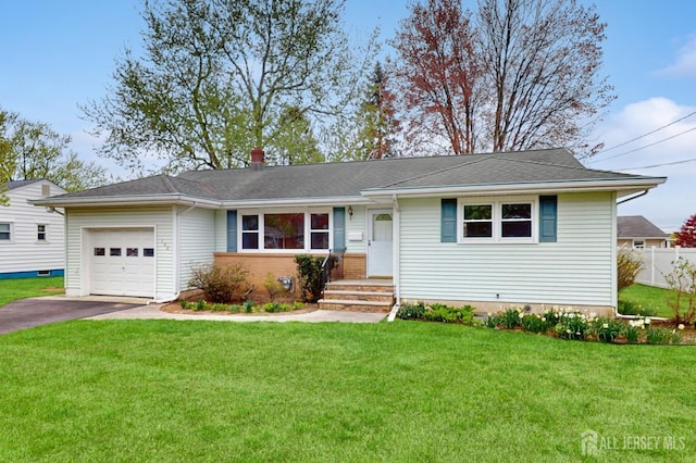 190 S Moetz Dr S, Milltown, NJ 08850 - single story home with asphalt driveway and an attached garage