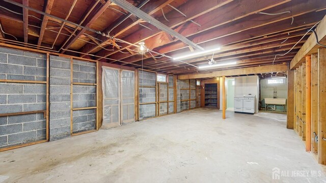 190 S Moetz Dr S, Milltown, NJ 08850 - below grade area featuring a sink