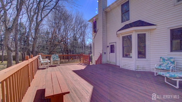 view of deck