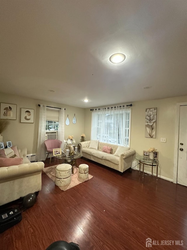 4 Fitzsimmons Ave, Middlesex, NJ 08846 - living area featuring wood finished floors
