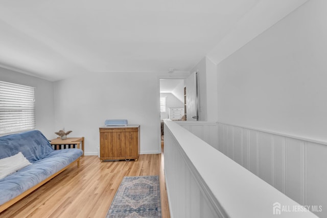 1 Highview Rd, East Brunswick, NJ 08816 - living room with light wood-style floors and lofted ceiling