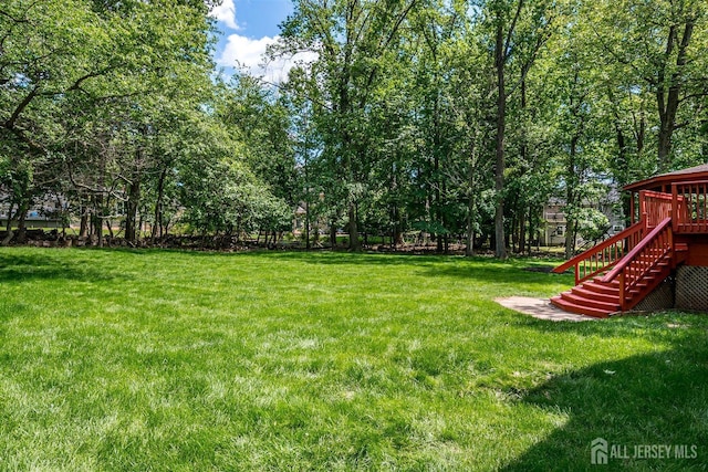 9 NW Fielding Pl, Edison, NJ 08820 - view of green lawn featuring stairway