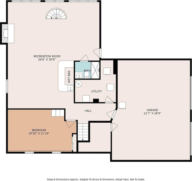 9 NW Fielding Pl, Edison, NJ 08820 - view of floor plan / room layout