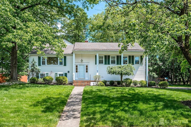 9 NW Fielding Pl, Edison, NJ 08820 - split foyer home featuring a chimney