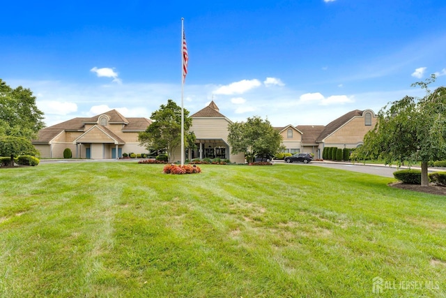 36-C Canterbury Dr Unit C, Monroe, NJ 08831 - view of front facade with a front lawn