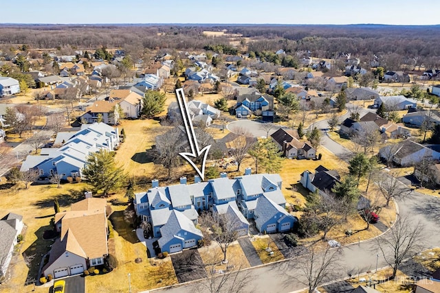 36-C Canterbury Dr Unit C, Monroe, NJ 08831 - aerial perspective of suburban area