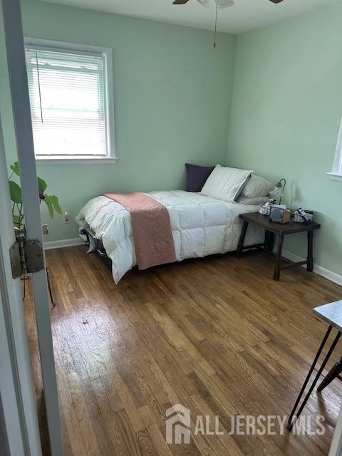 68 Suydam Ave, Edison, NJ 08817 - bedroom featuring wood finished floors and a ceiling fan