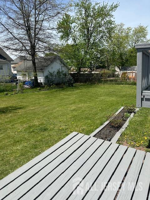 68 Suydam Ave, Edison, NJ 08817 - view of yard featuring a deck